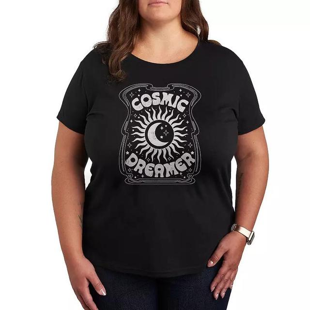 Plus Cosmic Dreamer Graphic Tee, Womens Product Image