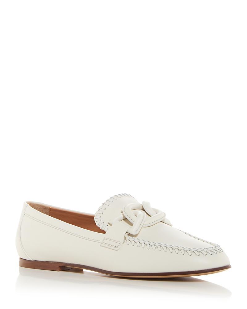 Tods Womens Moc Toe Loafers Product Image