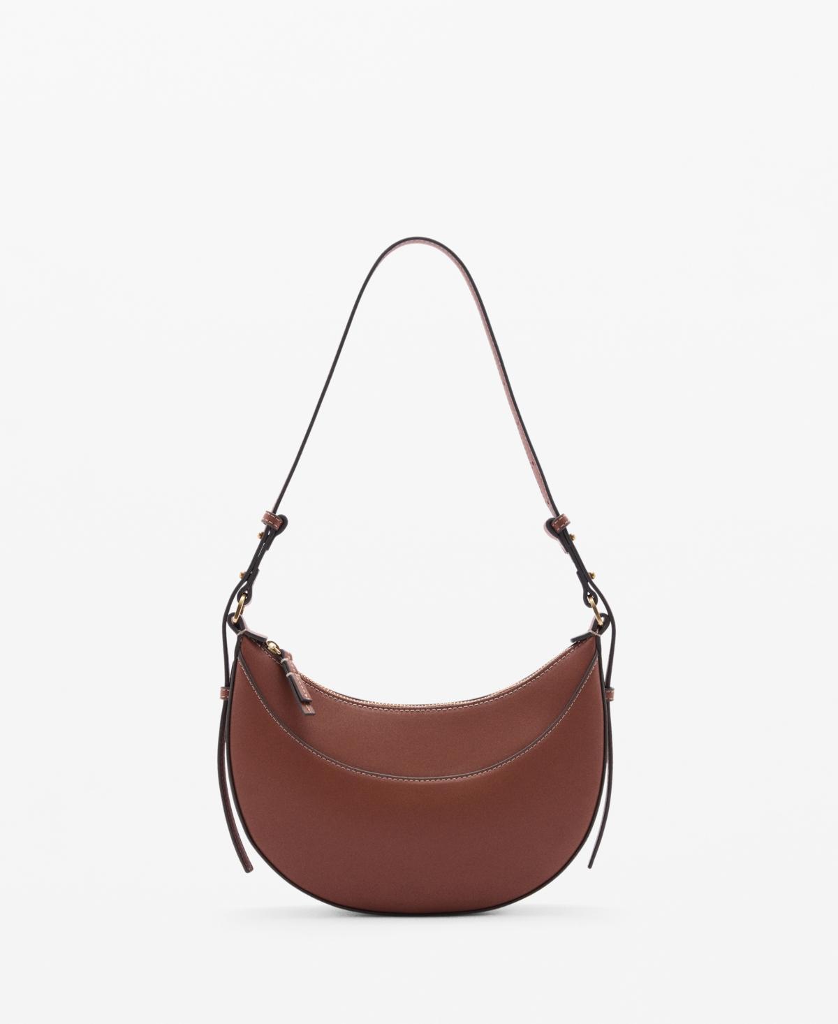 MANGO - Oval short handle bag - One size - Women Product Image