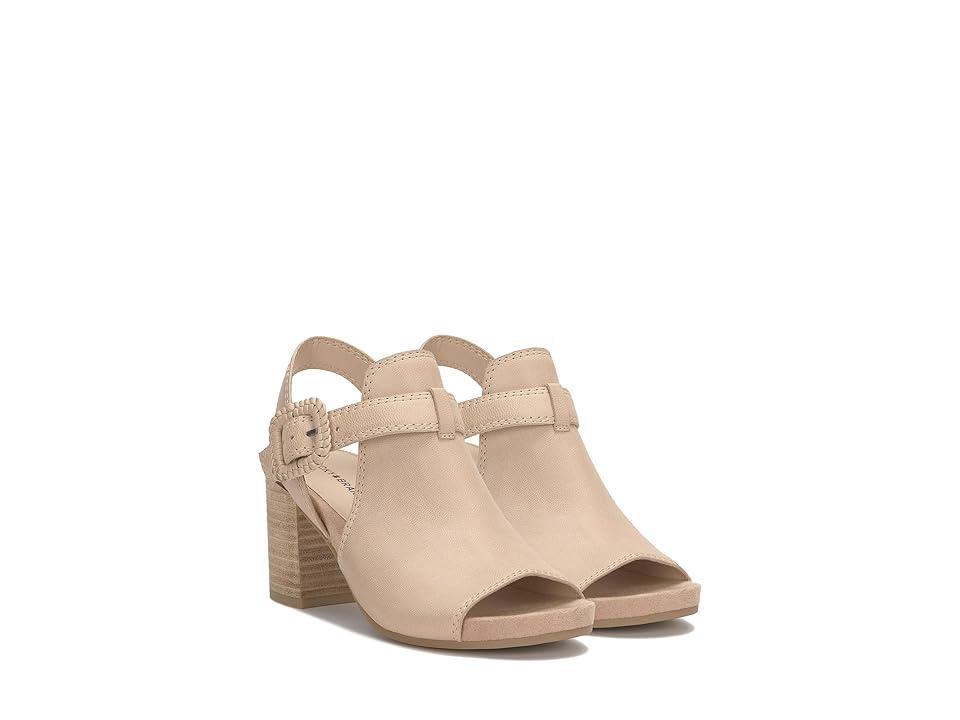 Lucky Brand Juliane Cutout Heeled Sandal (Cannellini) Women's Sandals Product Image