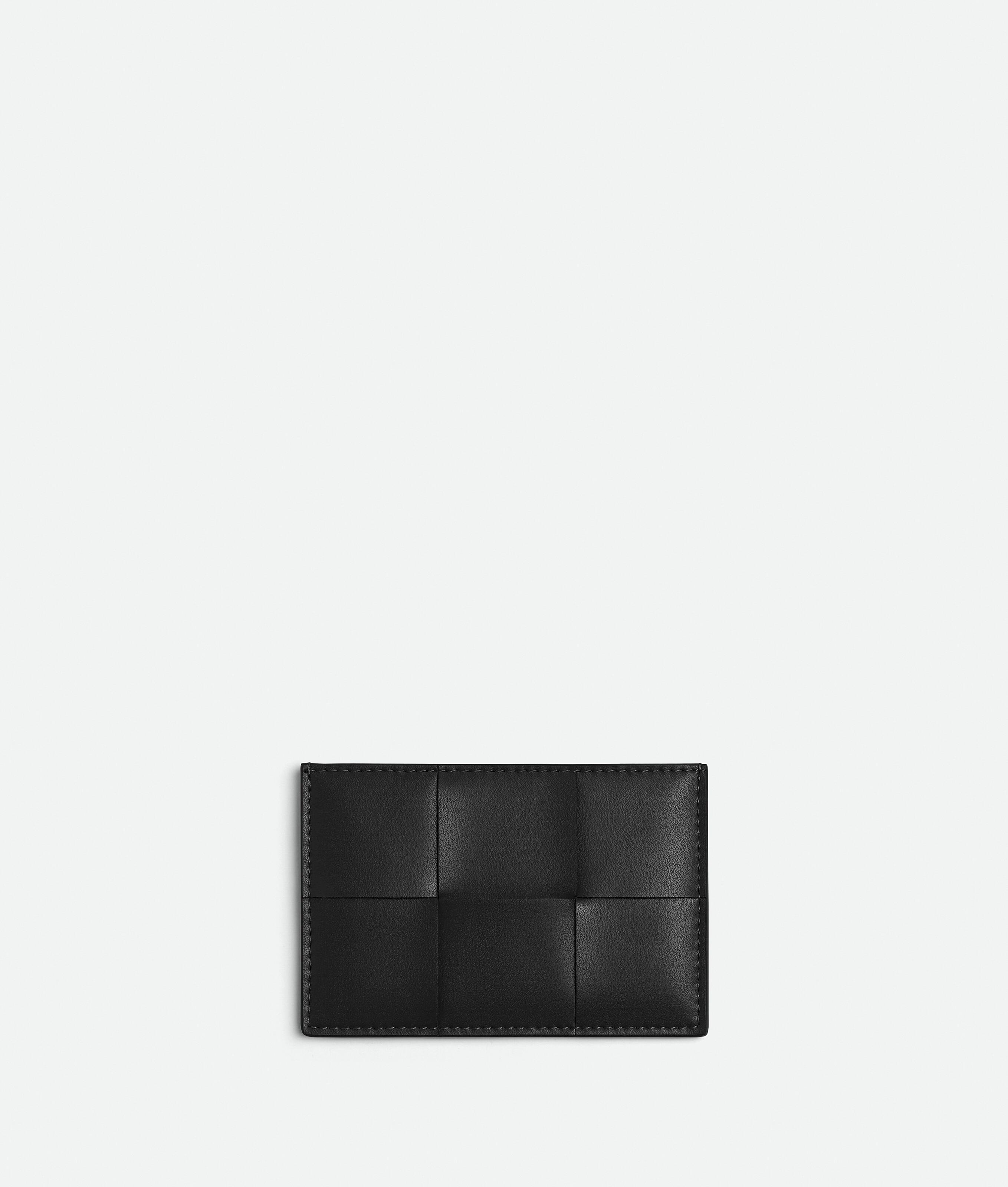 Men's Cassette Credit Card Case in Black Product Image