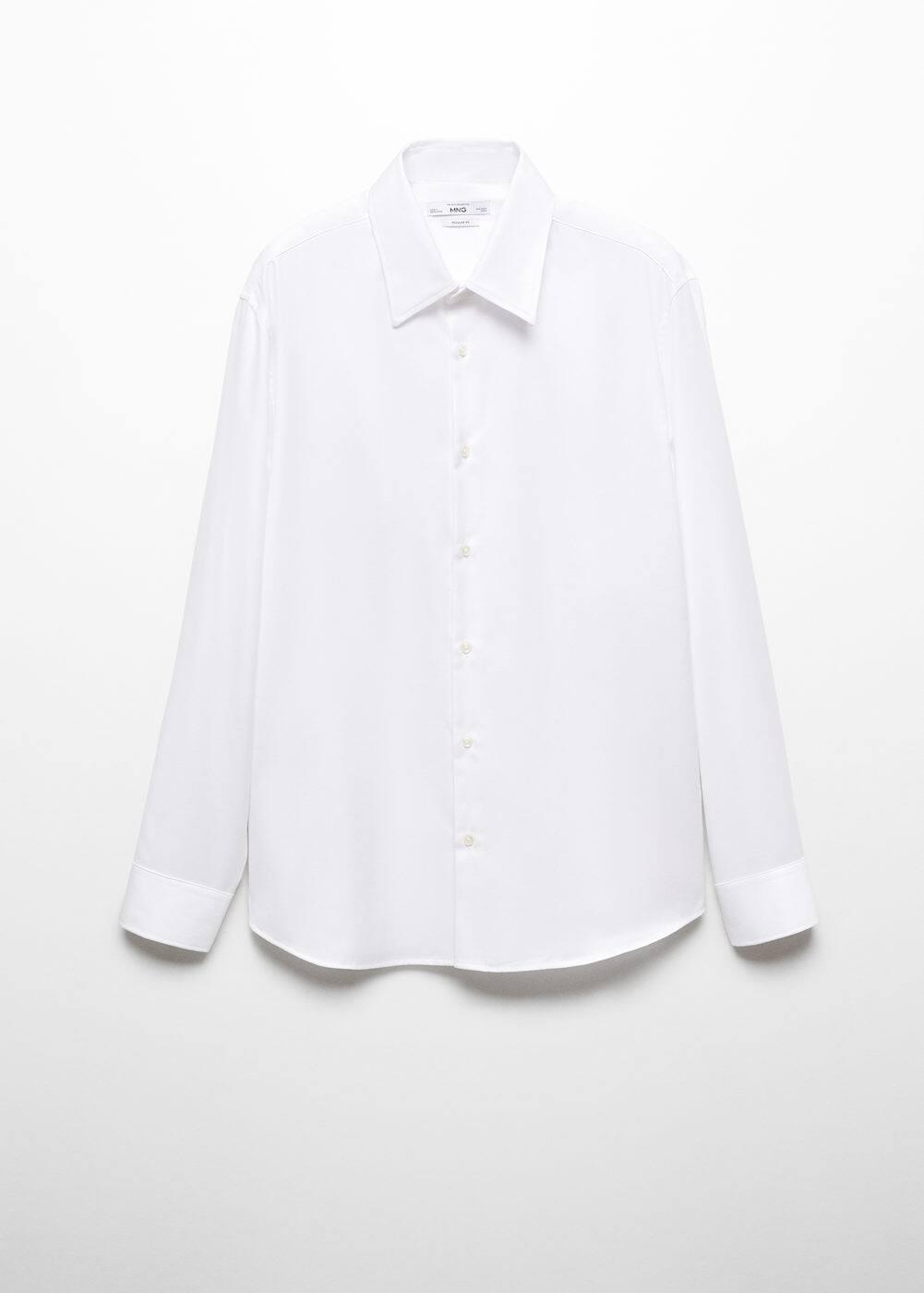 Mango Mens Structured Dress Shirt Product Image