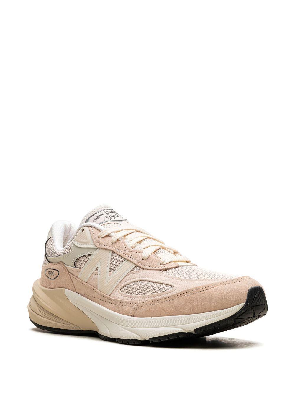 NEW BALANCE Pink & Beige 'made In Usa' 990v6 Sneakers Product Image