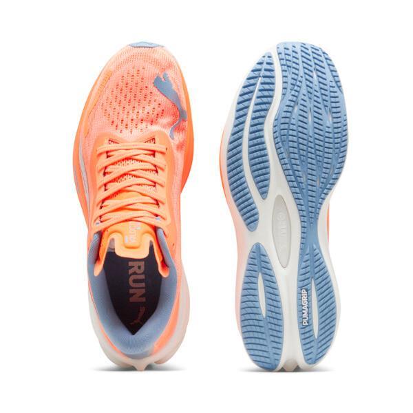 PUMA Velocity NITROâ¢ 3 Men's Running Shoes in Neon Citrus/Silver/Dewdrop Product Image