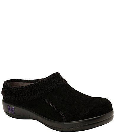 Alegria Kyah Suede Clogs Product Image