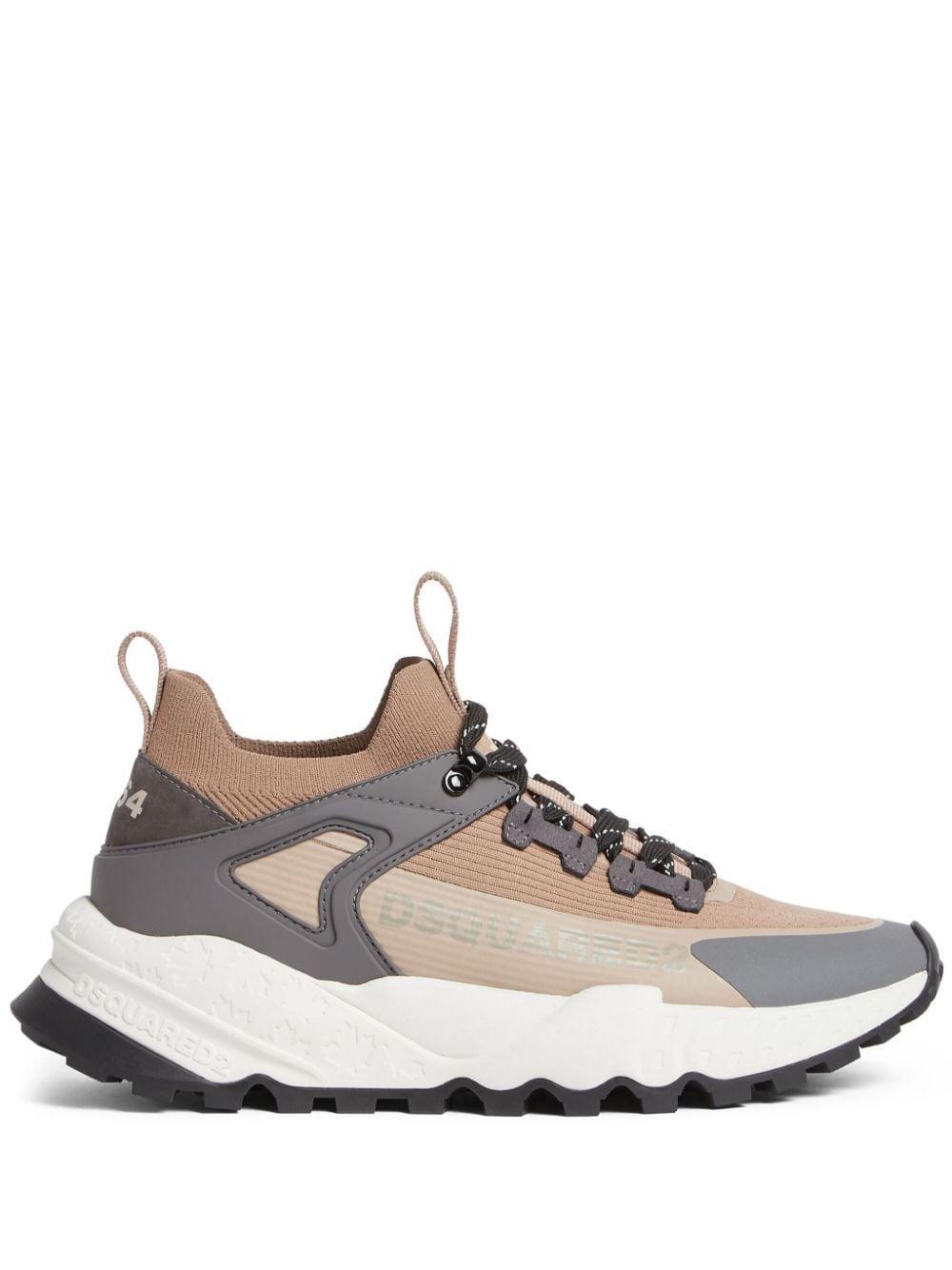 panelled chunky sneakers Product Image