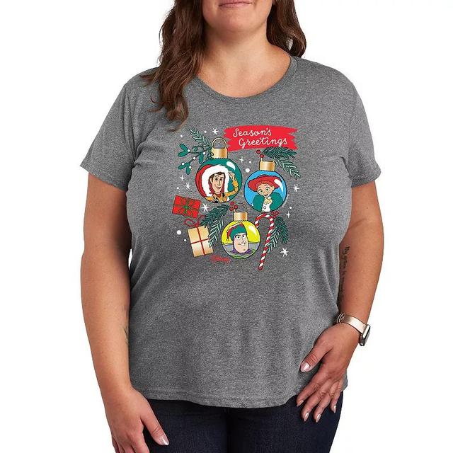 Plus Size In My Football Era Graphic Tee, Womens Grey Gray Product Image