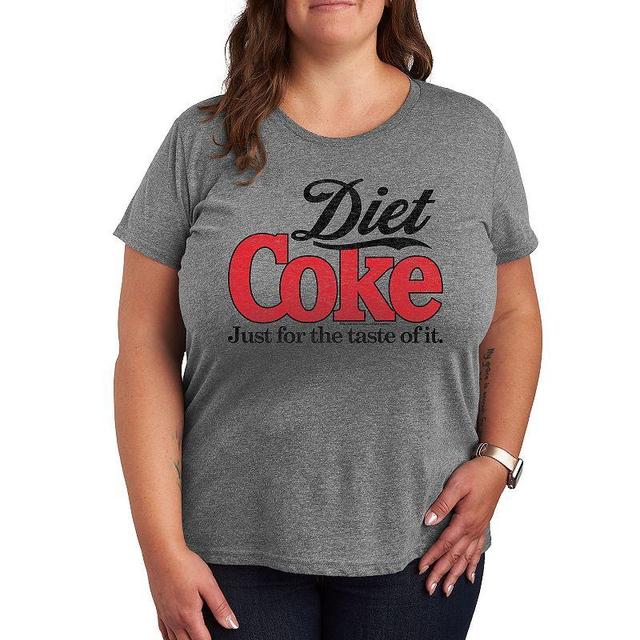 Plus Diet Coke Retro Logo Graphic Tee, Womens Product Image