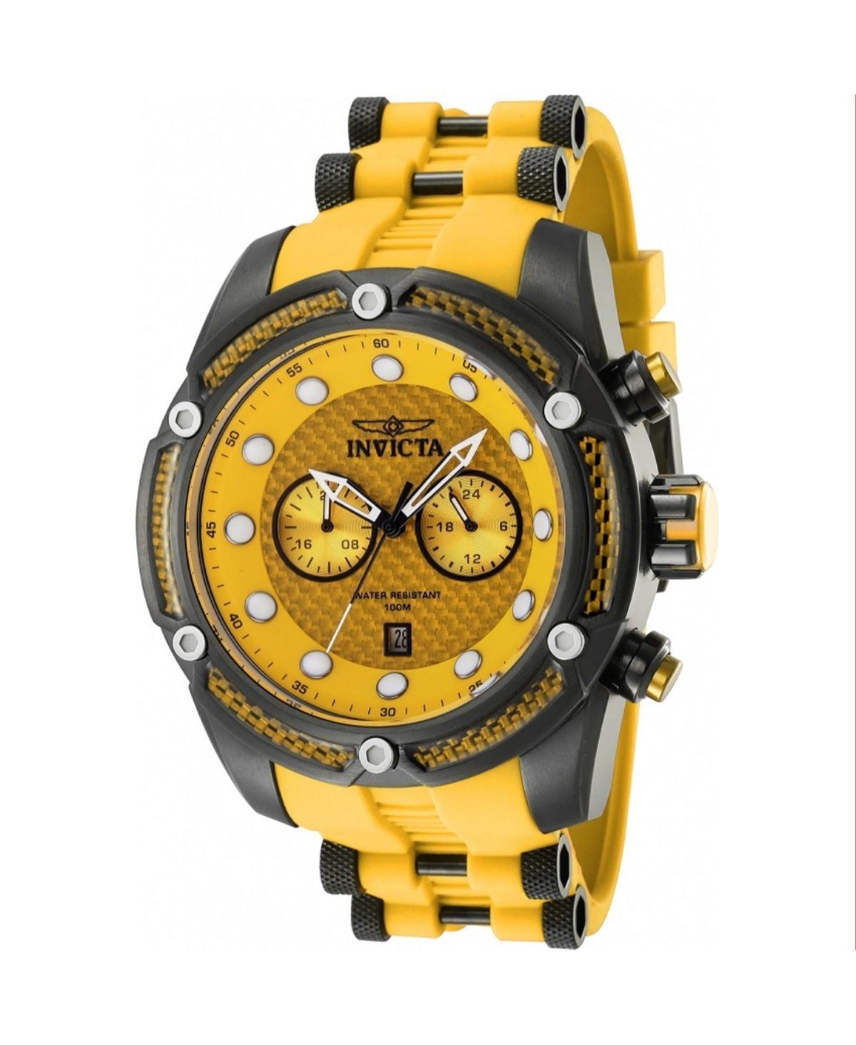 Invicta Mens 42295 Bolt Quartz Multifunction Yellow Dial Watch - Yellow Product Image