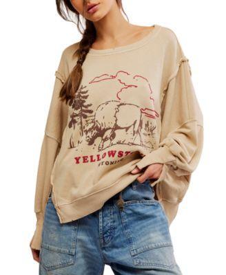 Women's Graphic Camden High-Low Sweatshirt Product Image