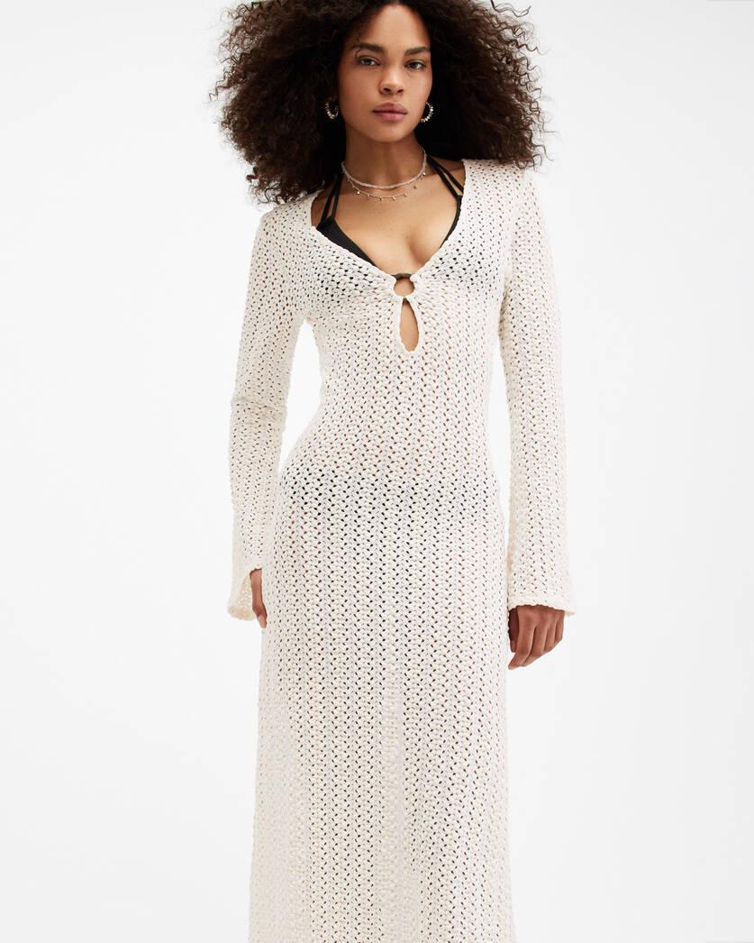 Karma Crochet Slim Fit Maxi Dress Product Image