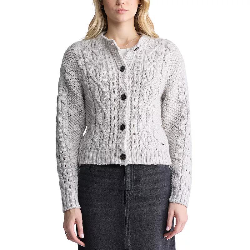 Womens Buffalo Jeans Waylynne Long Sleeve Cable Cardigan Product Image