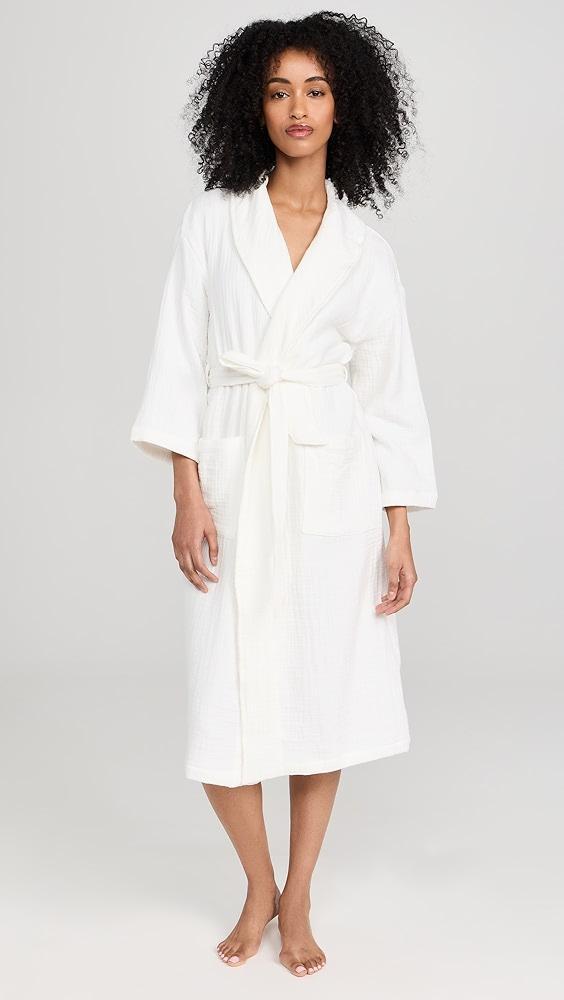 Barefoot Dreams Muslin Cotton Spa Robe | Shopbop Product Image