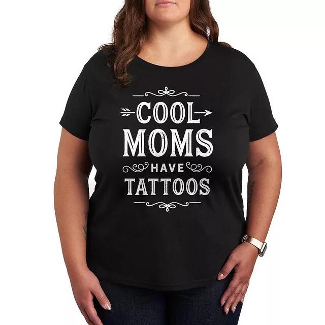 Plus Anti Social Moms Club Graphic Tee, Womens Product Image