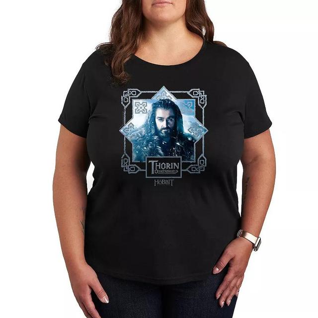 Plus The Hobbit Thorin Graphic Tee, Womens Product Image