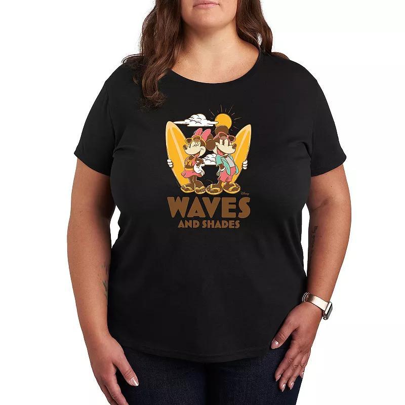 Disneys Villains Love Is Savage Plus Graphic Tee, Womens Product Image