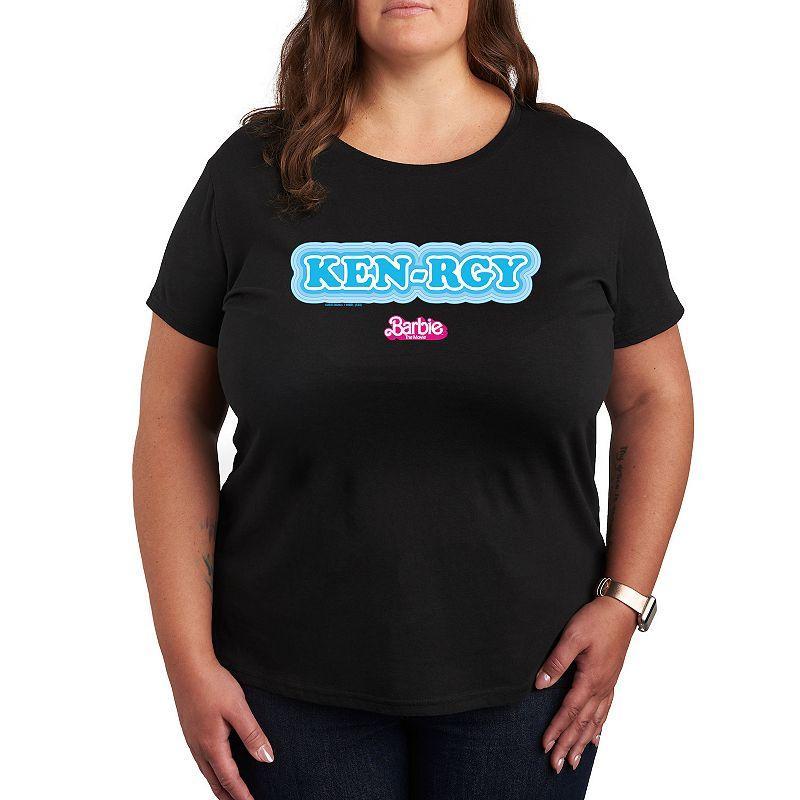 Plus Size Barbie The Movie Kenergy Graphic Tee, Womens Product Image