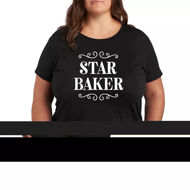 Plus Star Baker Graphic Tee, Womens Product Image