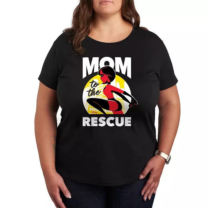 Disney / Pixars The Incredibles Plus Mom Rescue Graphic Tee, Womens Product Image