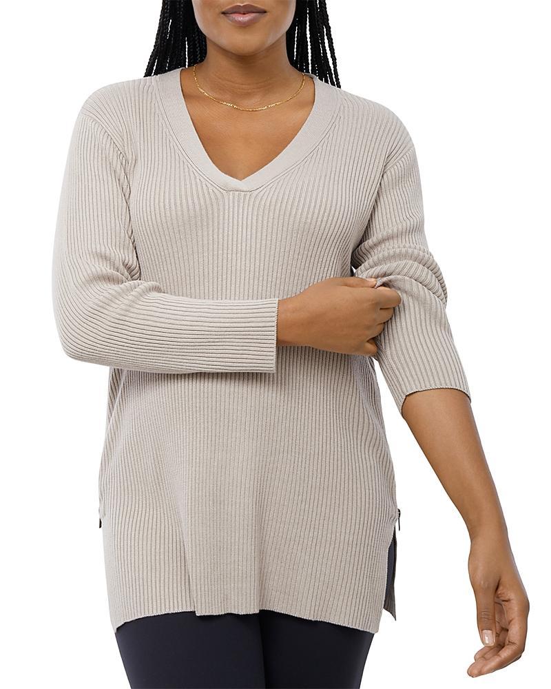 Ingrid & Isabel Side Zip Maternity/Nursing Sweater Product Image