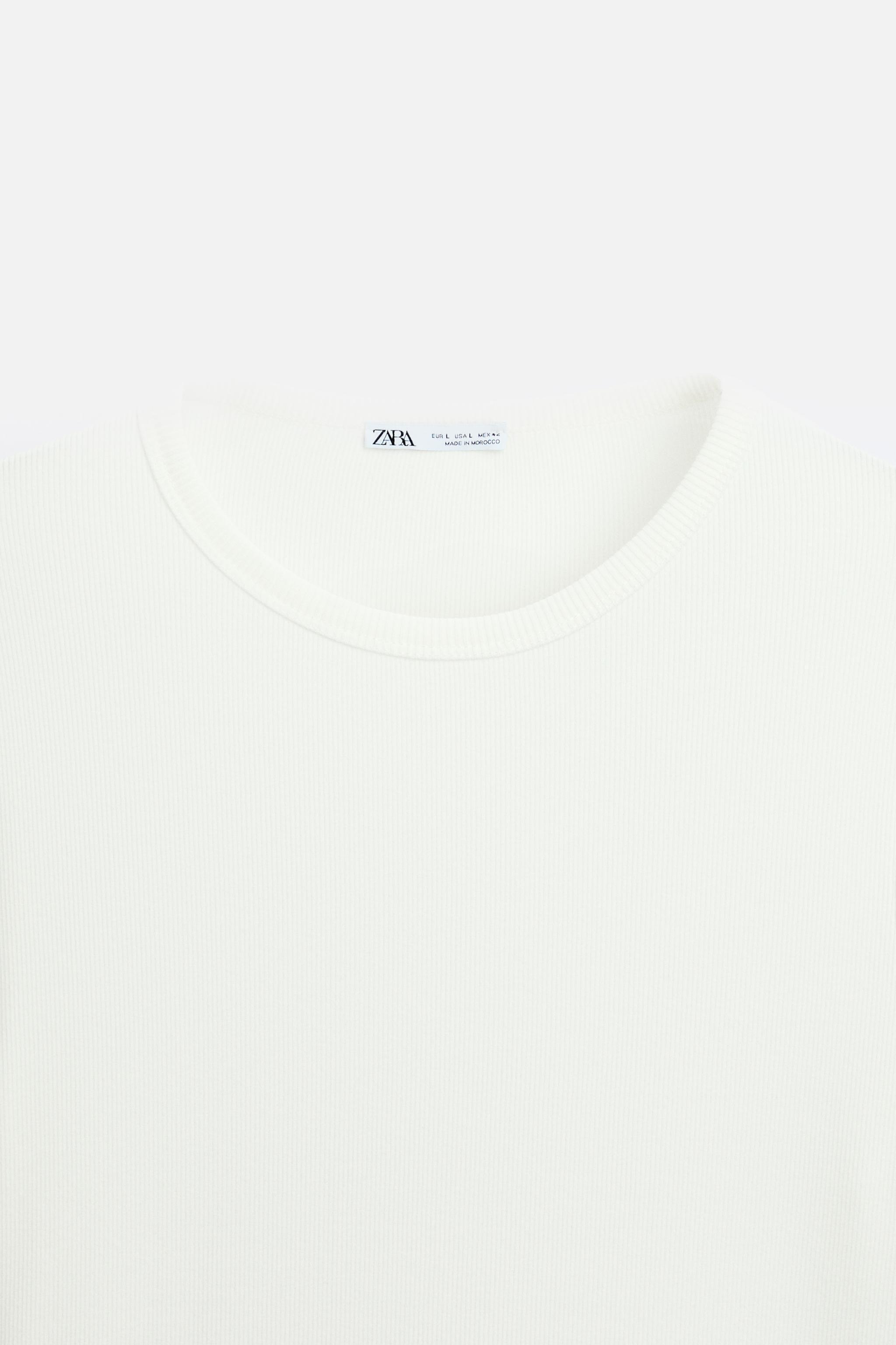 BASIC RIBBED T-SHIRT Product Image