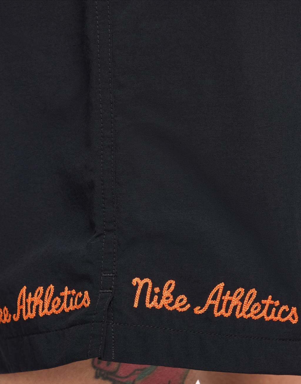 Nike Club varsity shorts in black Product Image