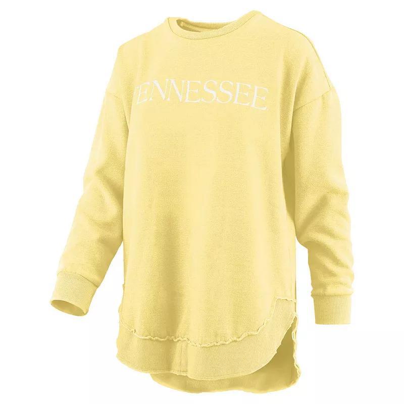 Womens Pressbox Tennessee Volunteers Seaside Springtime Vintage Poncho Pullover Sweatshirt Product Image