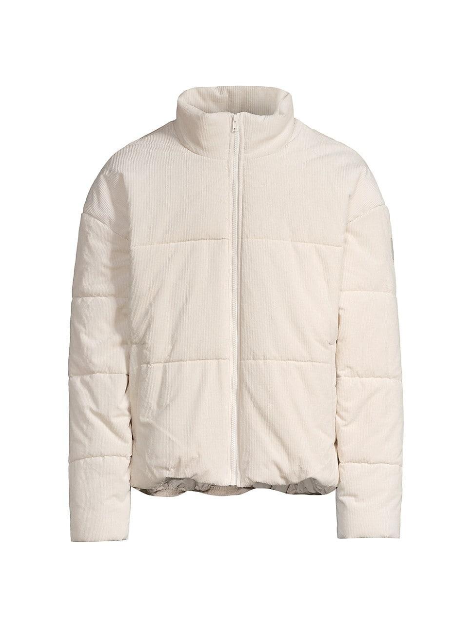 Mens Stage Cotton Corduroy Puffer Jacket Product Image