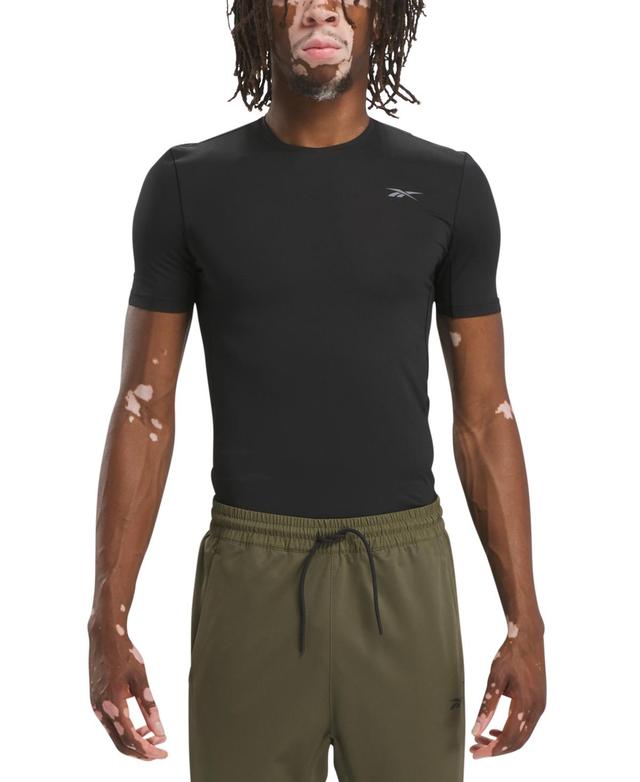 Reebok Mens Workout Ready Compression-Fit Training T-Shirt Product Image