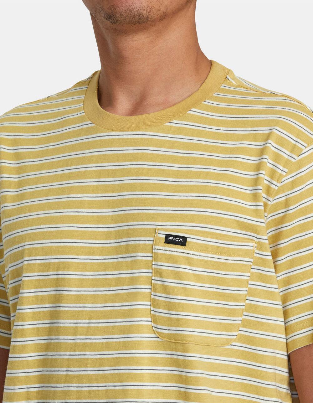 RVCA Magnola Mens Stripe Pocket Tee Product Image