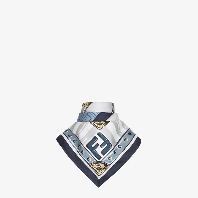 Fendi FoulardBlue silk foulard Product Image