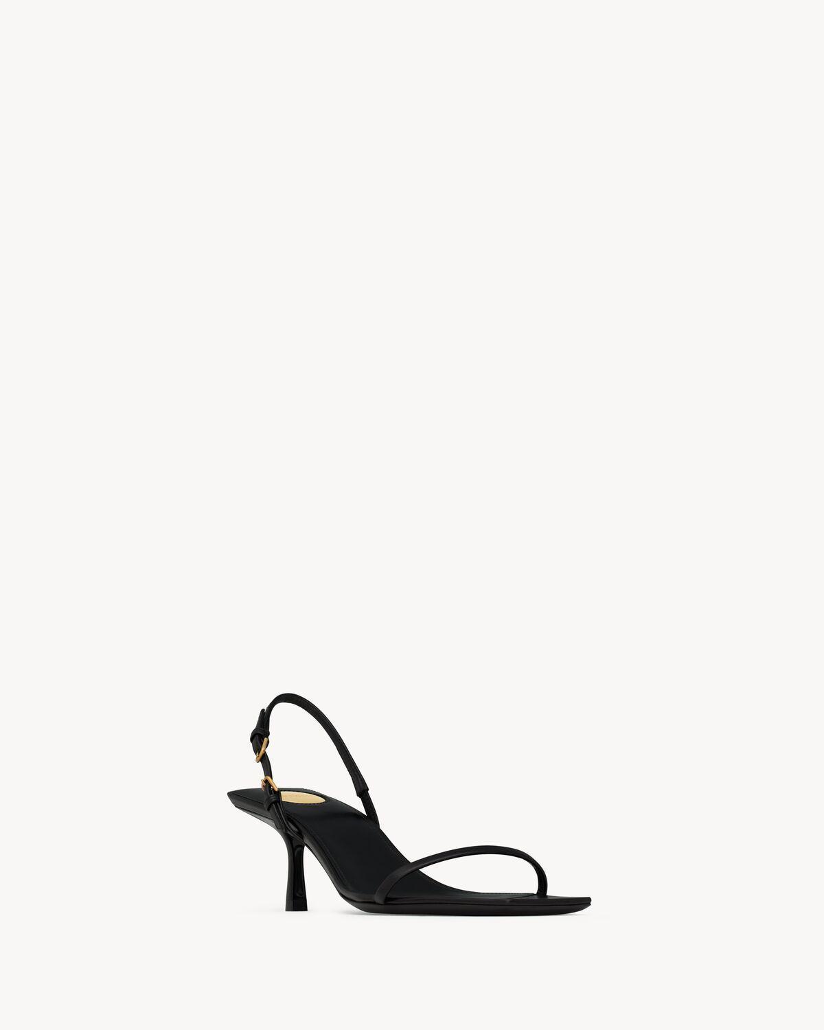 JASPE sandals in smooth leather | Saint Laurent | YSL.com Product Image