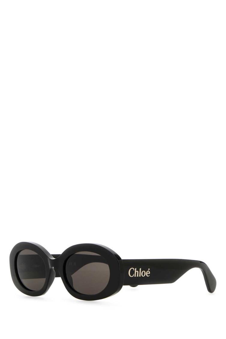 Chloe Woman Black Acetate Sunglasses Product Image