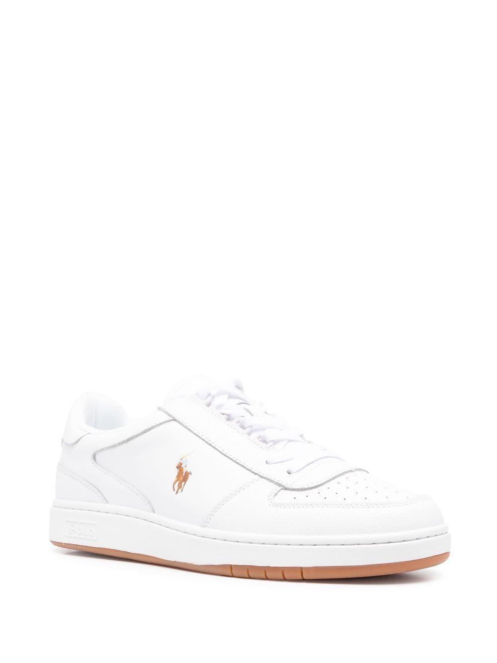 Polo Crt Pp Sneakers Low Top Lace In White Product Image