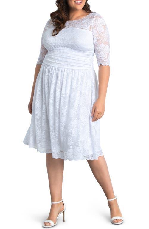 Womens Plus Size Aurora Lace Dress Product Image