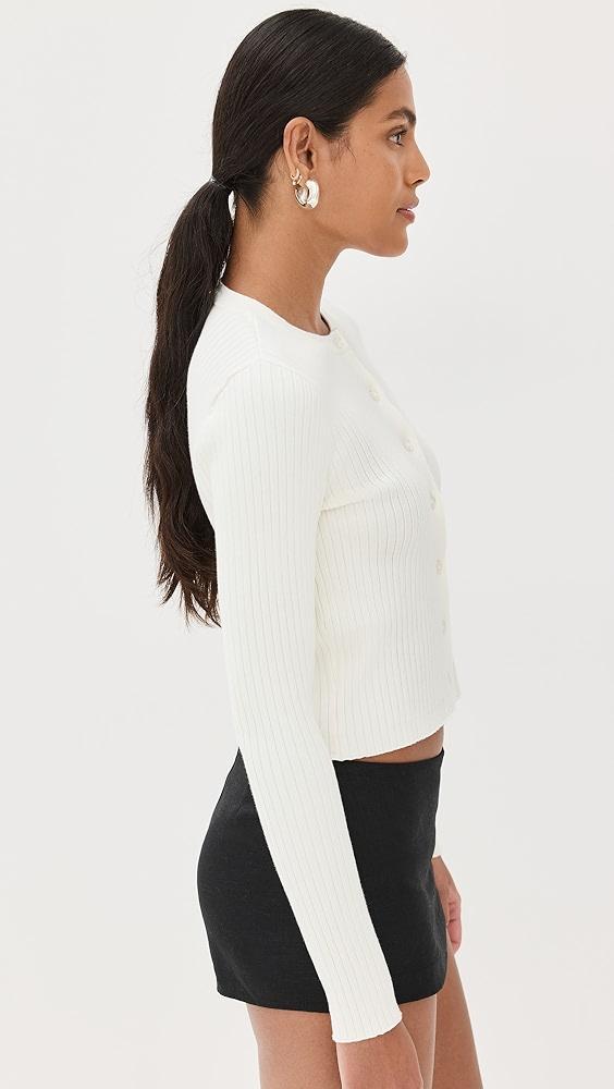 Reformation Joanne Cotton Cardigan | Shopbop Product Image