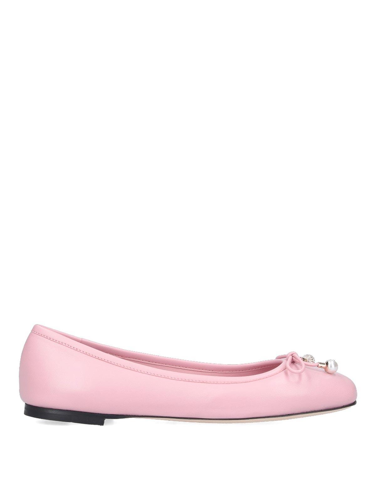 Elme Ballet Flats In Nude & Neutrals Product Image