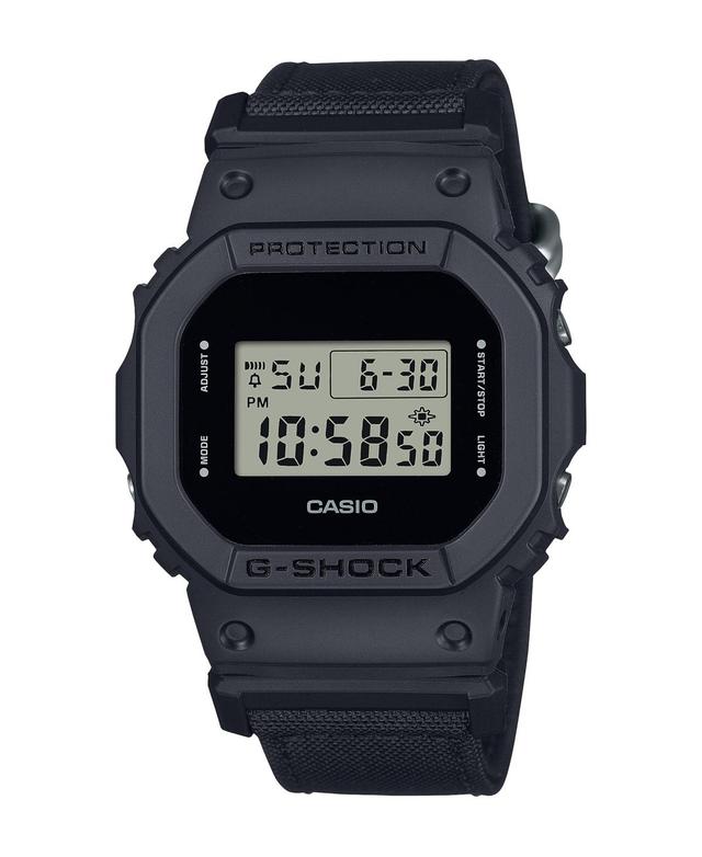 Men's Casio G-Shock S-Series Watch with Black CorduraÂ® Nylon Band (Model Dw5600Bce-1) Product Image