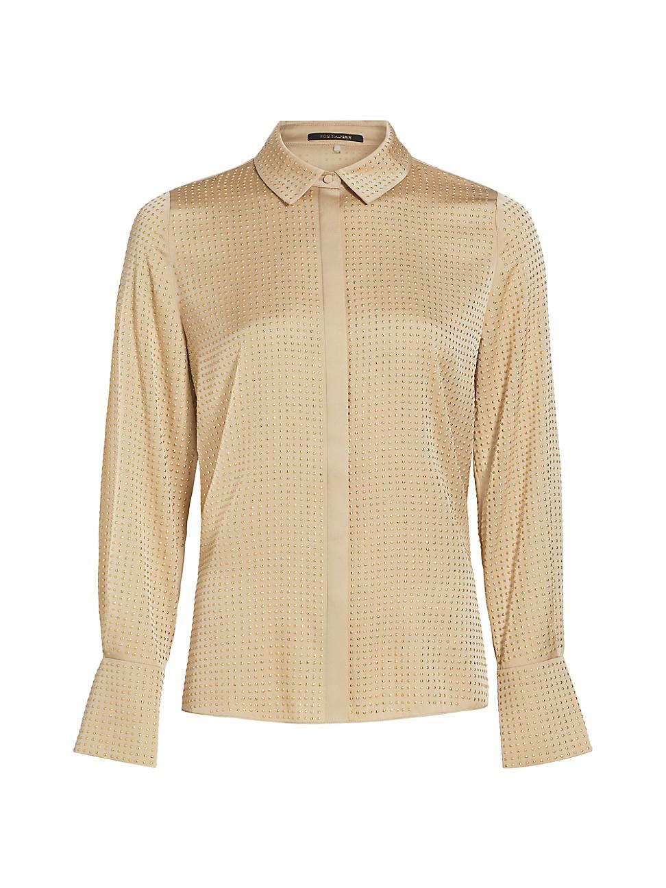 Womens Milani Silk Blouse Product Image