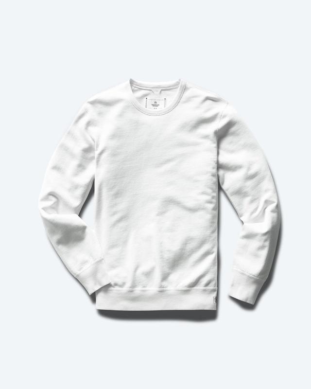 Lightweight Terry Slim Crewneck Male Product Image