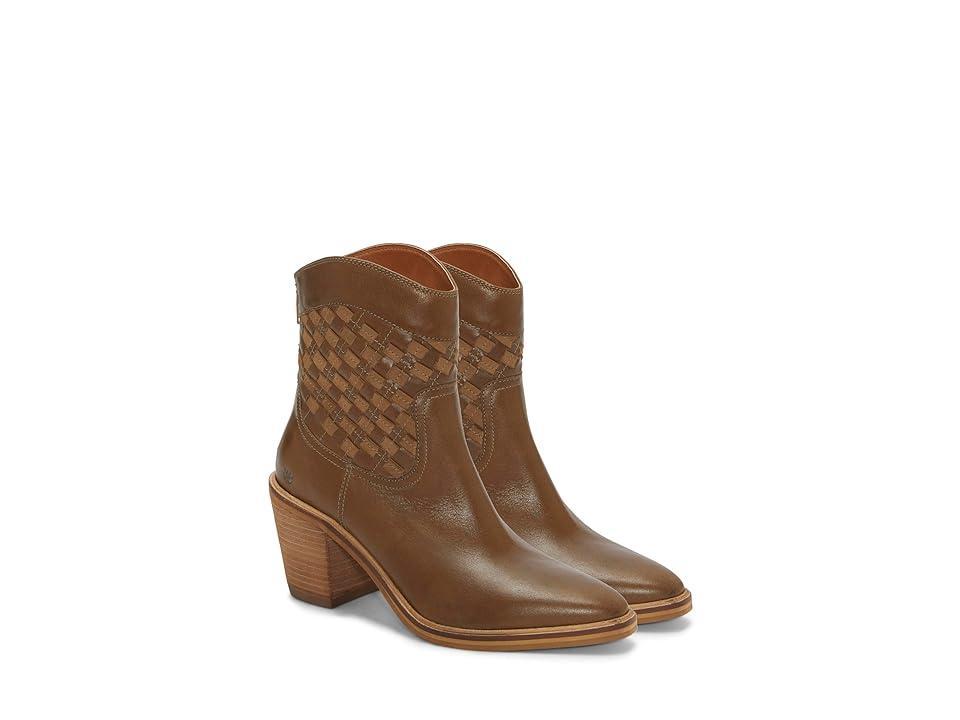 Lucky Brand Womens Aryleis Block-Heel Ankle Western Booties Product Image