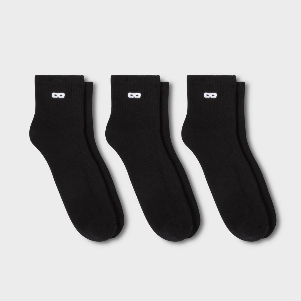 Pair of Thieves Mens Ankle Socks 3pk - White 8-12 Product Image