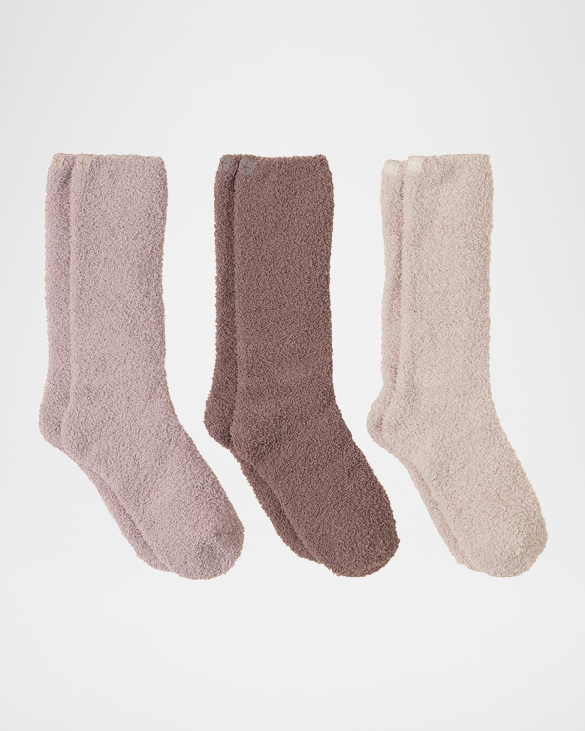 CozyChic Crew Socks 3-Pack Product Image