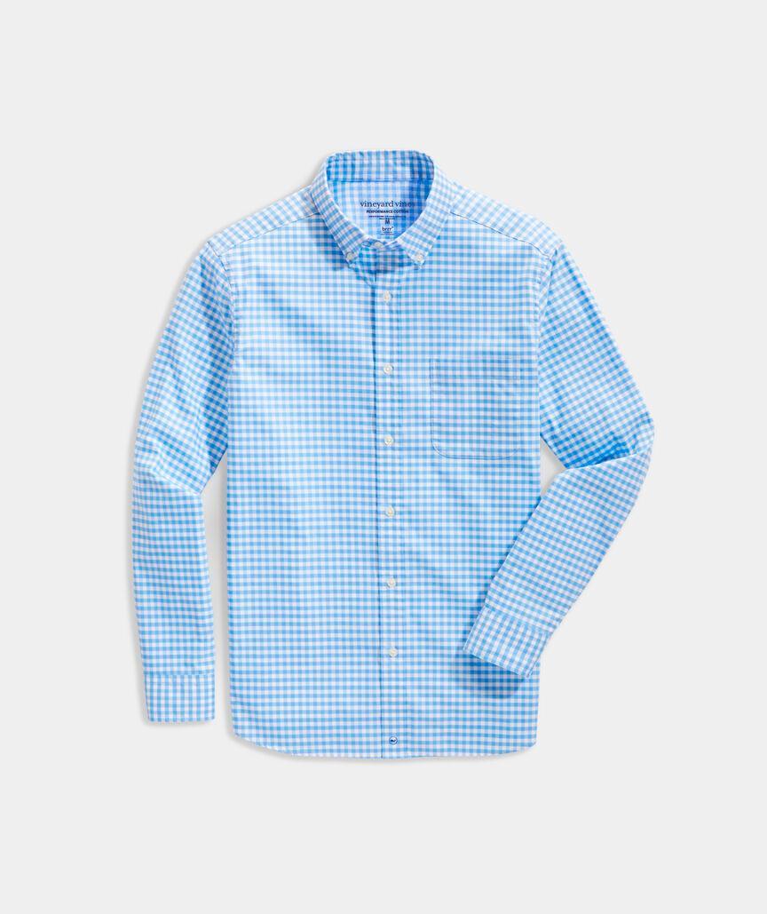 On-The-Go brrr° Gingham Shirt Product Image