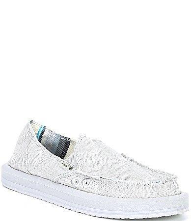 Sanuk Donna Soft Top Hemp (Grey) Women's Shoes Product Image