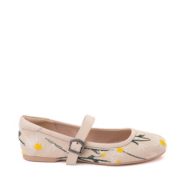 Womens Rocket Dog Emma Ballet Flat Floral Embroidered Product Image