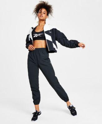 Reebok Womens Track Jacket Sports Bra Track Pants Product Image