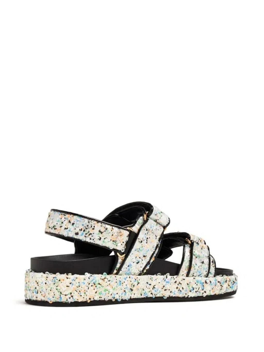 TORY BURCH Sandals Multicolour In Multicolor Product Image