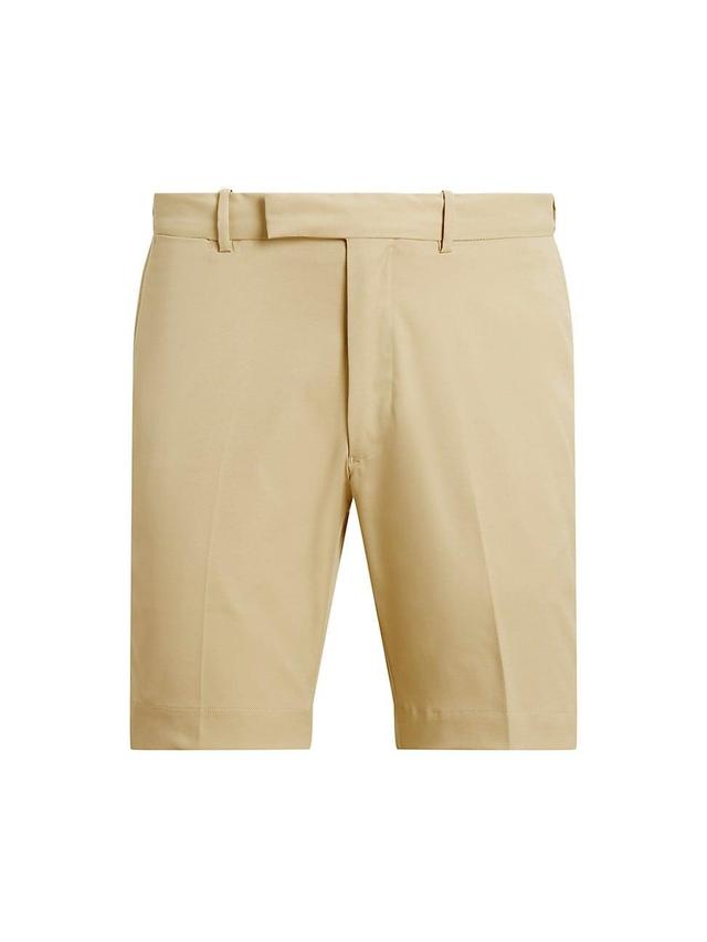 Mens Twill Flat-Front Shorts Product Image