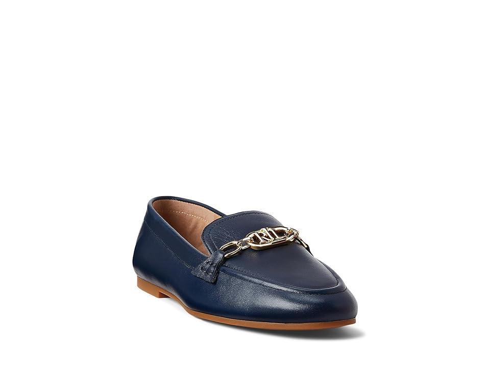 LAUREN Ralph Lauren Averi Nappa Leather Loafer (Refined ) Women's Shoes Product Image